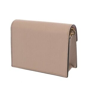 Louis Vuitton Lock Leather Greige Me My Bag Pochette Shoulder